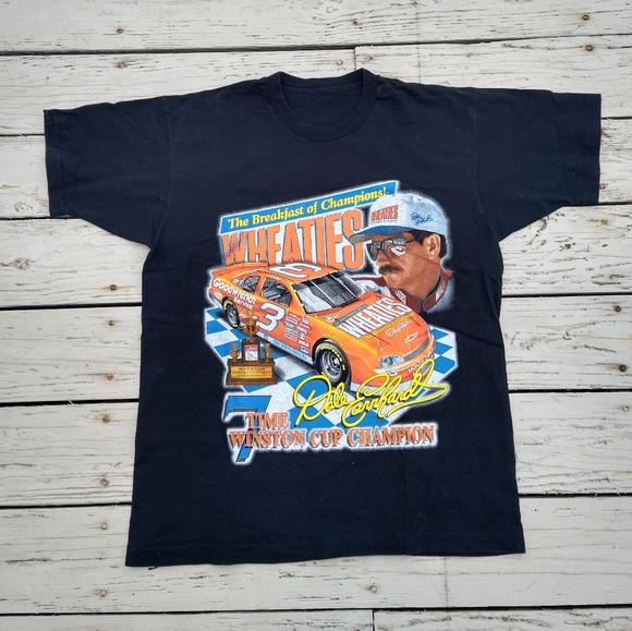 Vintage Other - Vintage 90s Dale Earnhardt Wheaties Racing Team Winston Cup Champion T-shirt